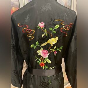 VINTAGE RARE Golden Bee KIMONO embroidered
